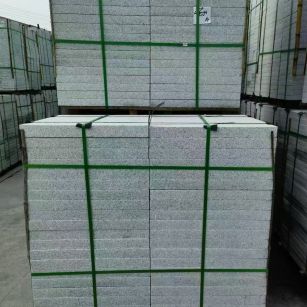 菏泽 芝麻白火烧，园林广场市政工程地铺石，1.8~5.0厚均有现货