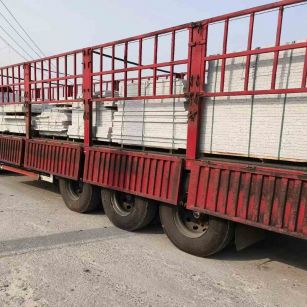 菏泽 白麻荔枝面外墙干挂，工厂装车日常