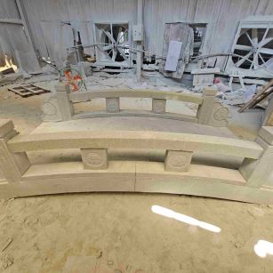 菏泽 芝麻灰花岗岩异形加工-拱桥，石桥