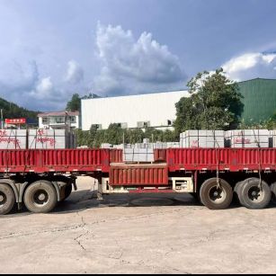 菏泽 芝麻灰花岗岩地铺石出货日常