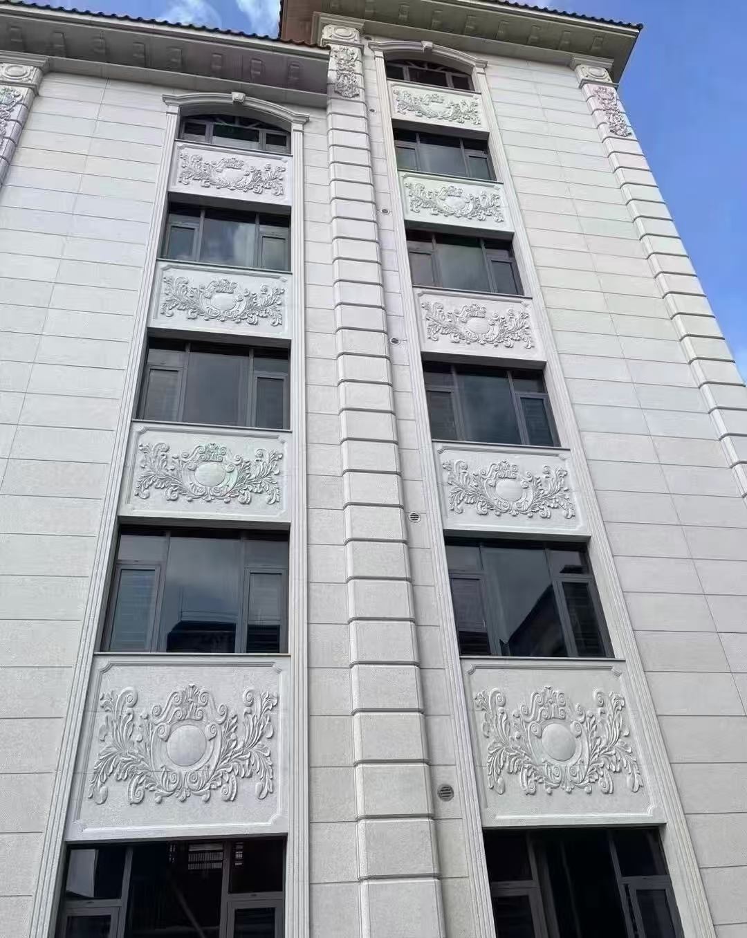 菏泽 白麻荔枝面花岗岩别墅外墙干挂