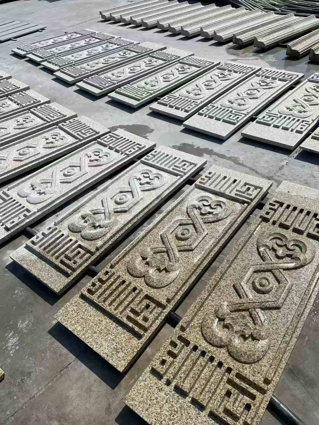 菏泽 黄金麻花岗岩外墙雕刻板