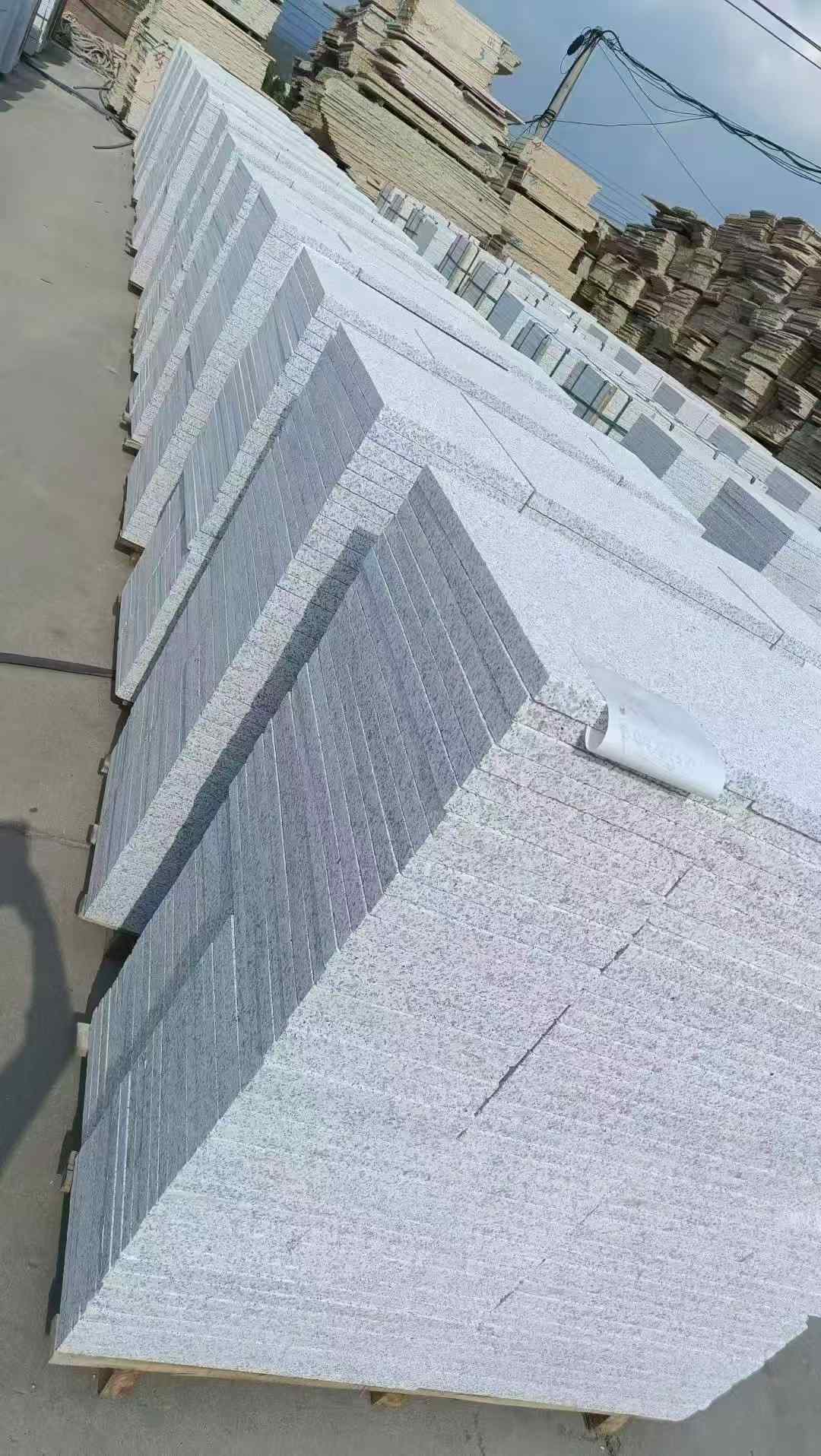 菏泽 白麻荔枝面花岗岩地铺石