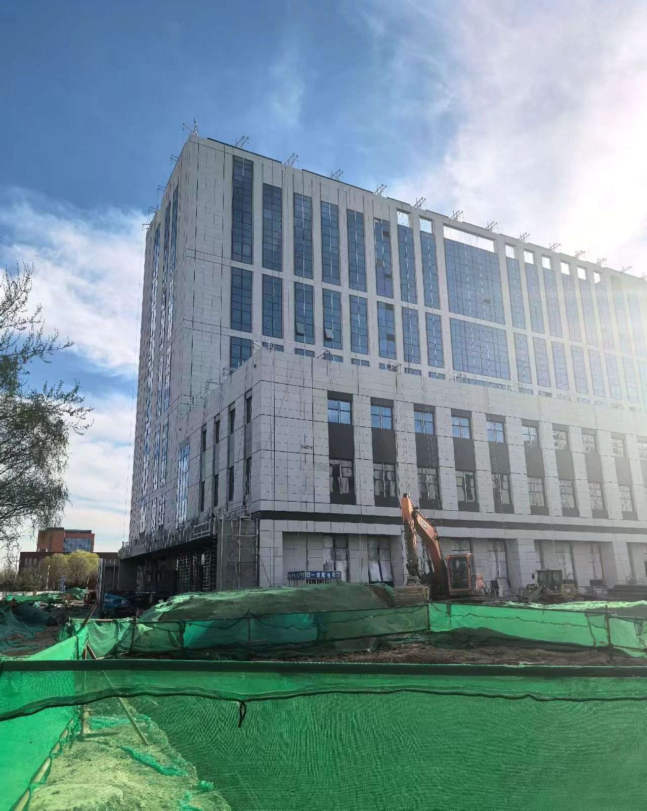 菏泽 白麻花岗岩石材外墙干挂